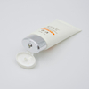 Tube cosmétique plat en plastique avec Logo personnalisé, Tube ovale pour soins de la peau, pour crème BB et crème solaire pour masques faciaux, emballage de cosmétiques