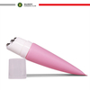Tube applicateur de Massage vide et souple, boule à rouleau, en acier inoxydable, plastique cosmétique, personnalisé D50mm, 5 couleurs personnalisées gratuites