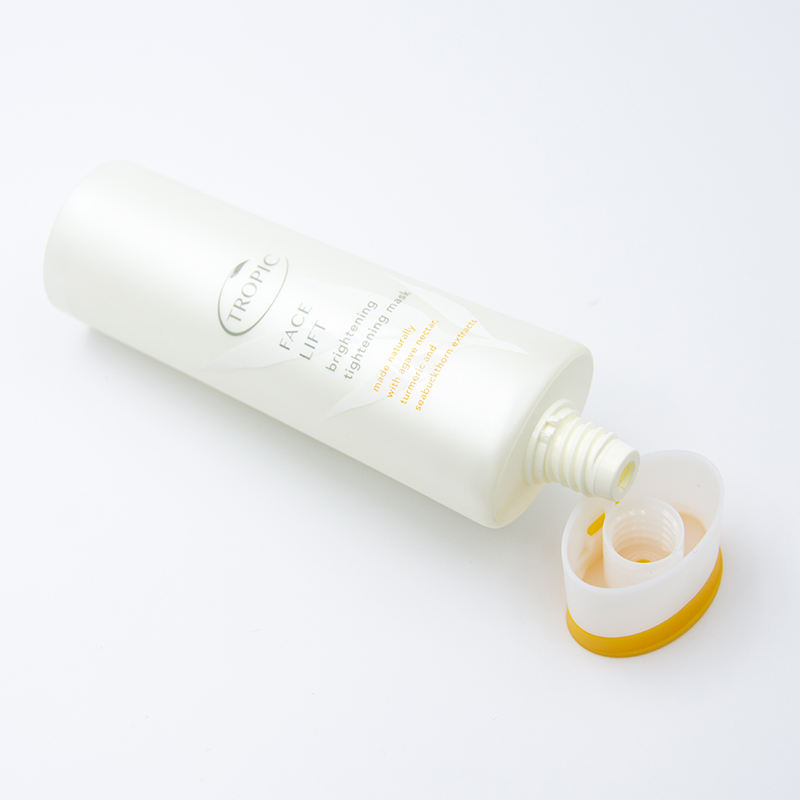 Tubes en plastique plats ovales personnalisés, crème pour les mains, nettoyant pour le visage, emballage de Tube, protection solaire, fond de teint BB avec couvercle rabattable