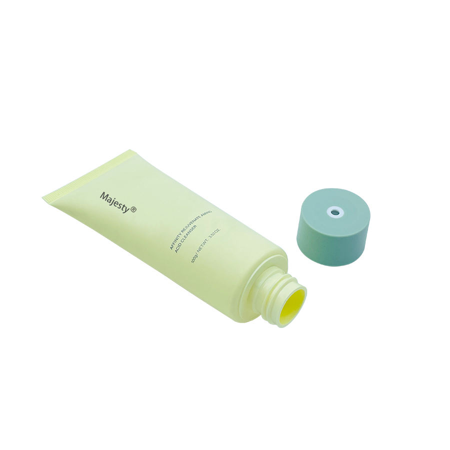 Cosmétique PE emballage cosmétique vide crème presser Tubes Logo personnalisé Tube en plastique souple lavage du visage Tube personnalisé