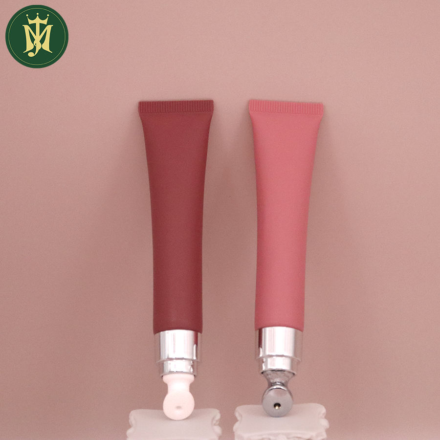 Tubes à presser souples vides personnalisés, pour rouge à lèvres, Mascara et soins de la peau, avec applicateur en alliage de Zinc et sérum de Massage pour les yeux, pour le soin des lèvres