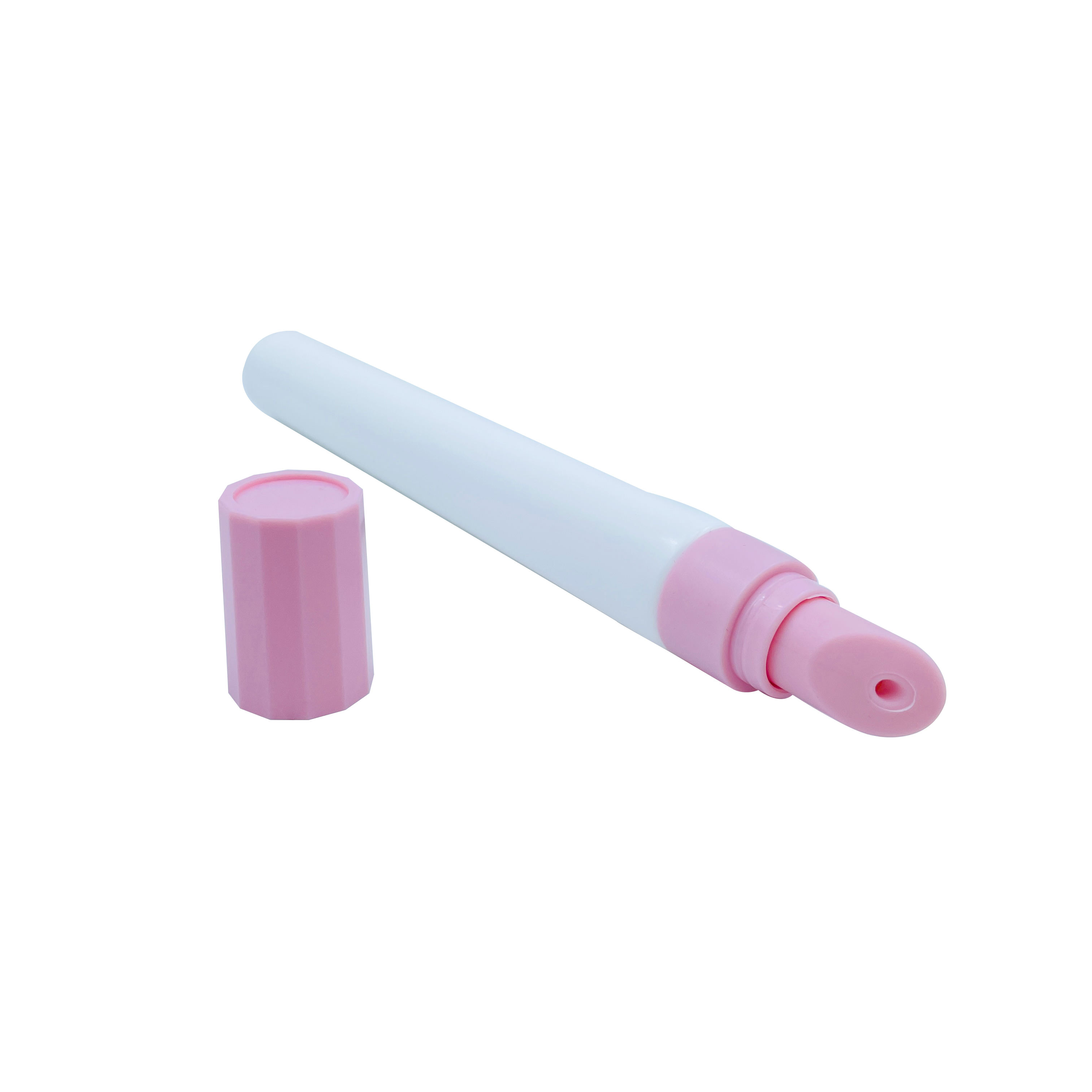 Récipients vides personnalisés pour brillant à lèvres, Tubes en plastique avec embout en Silicone pour baume à lèvres, emballage cosmétique, 15ml, 20ml, 30ml