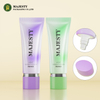 Tube cosmétique compressé en plastique vide personnalisé tube d'emballage de soin de la peau