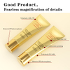 Plastique Cosmetic Face Nettoyer Face Wash Hand Crème Tube avec capuchon en acrylique