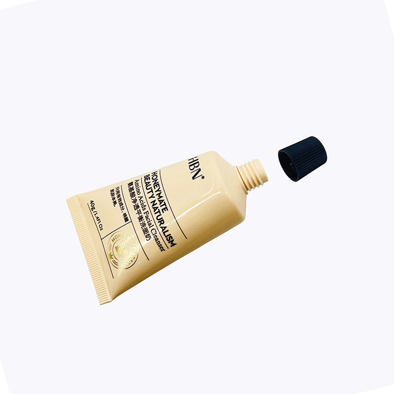 Tube cosmétique en plastique personnalisé, crèmes de soins pour la peau, conteneur de crème souple vide, bouchon à vis, crème pour le visage personnalisée, Lotion de fond de teint
