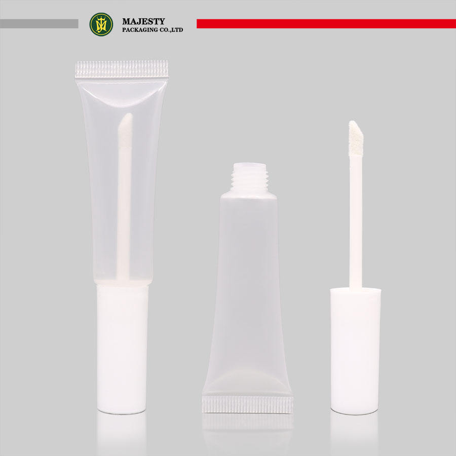 Nouveau tube de brillant à lèvres personnalisé à l'arrivée tube de glaçure à lèvres en plastique pour le rouge à lèvres et emballage de crème à l'huile de lèvres et à la crème