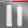 Tube à Double chambre à Double couche, capuchon en céramique, Lotion pour le corps, lavage du visage, emballage en plastique, Tube à presser pour cosmétiques et soins de la peau