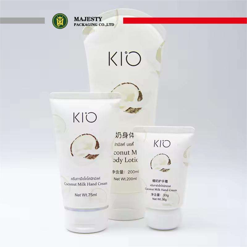 Tubes en plastique personnalisés pour soins de la peau, Lotion à presser pour nettoyant pour le visage, crème pour les mains, crème pour les yeux, protection solaire, cosmétiques, 30ML – 200ML