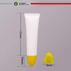 Tube cosmétique en plastique écologique durable, emballage en forme de fleur, capuchon torsadé pour crème solaire pour les mains, conception et forme uniques