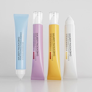 Tube de crème pour les yeux en plastique avec applicateur pointu, emballage en plastique pour soins de la peau, cosmétiques, emballage en Tube personnalisé de 10ml 20ml 30ml