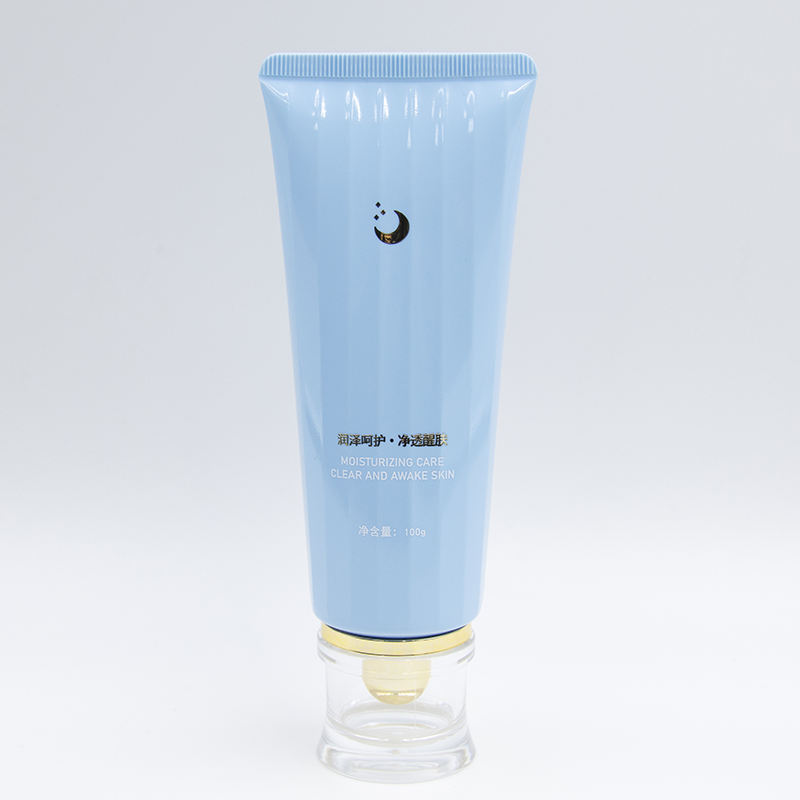 Tube PE en plastique personnalisé de 60 à 150ml, pour soins de la peau, Essence blanchissante, lave-visage avec bouchon à vis, pour cosmétiques et crèmes