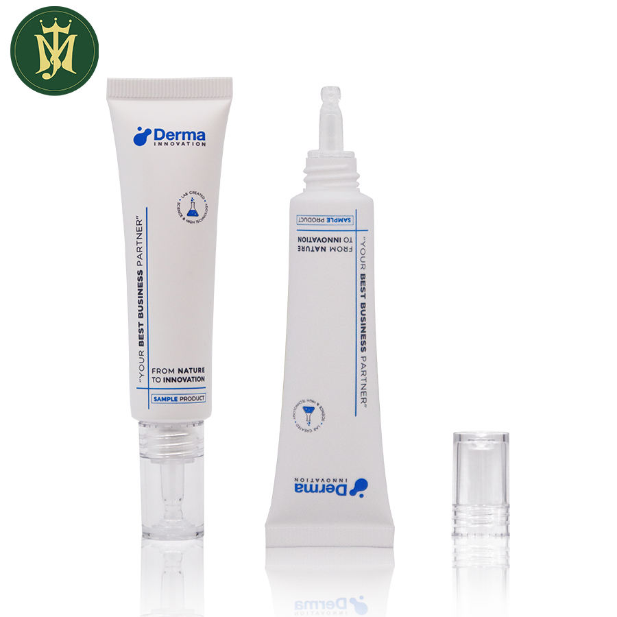 Couvrettes en plastique transparent de 10 ml-30 ml PETG transparent COUVERTURE DU PLIME BOUCHE POUR COSMETIC ESE CRAME ESSENCE SURCREEN