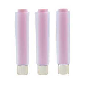 Tube à presser souple Transparent personnalisé à Double chambre, emballage extrudé Double PE, crème de soins pour la peau, protection solaire pour le visage, Lotion pour les yeux