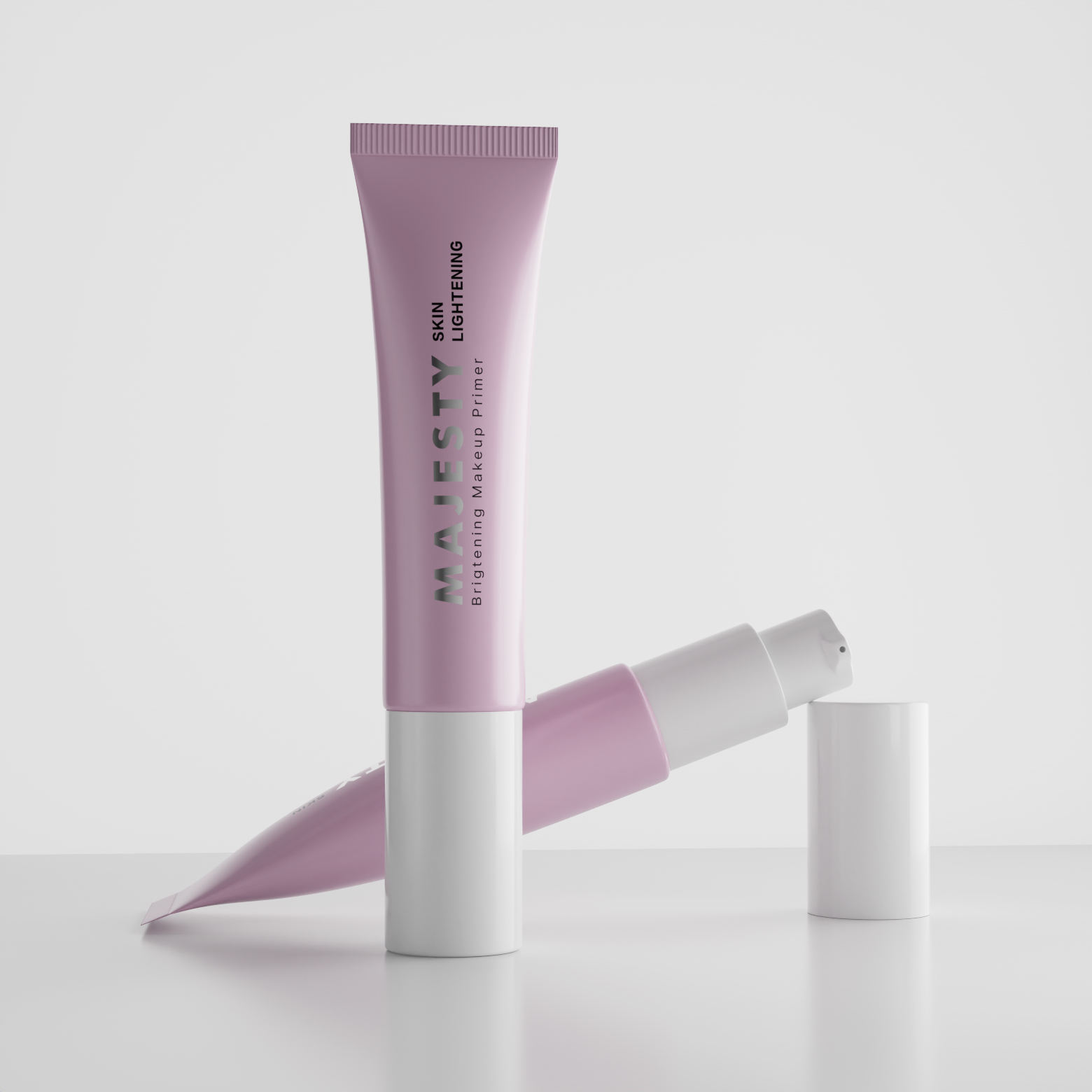 Pompe sans air BB crème, Tube à presser cosmétique personnalisé, bouteilles de pompe sans air souples PE, Tubes de Lotion pour crème pour les yeux, conteneurs de protection solaire