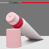 Tube d'application d'éponge en plastique vide, avec applicateur d'éponge à distribution centrale, Lotion pour le corps, crème pour le visage, emballage en plastique