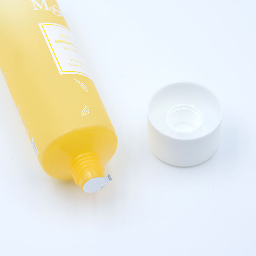 Tube à presser cosmétique Transparent personnalisable, emballage de fabrication de crème pour les mains, crème pour le visage, crème solaire pour les yeux, conteneur