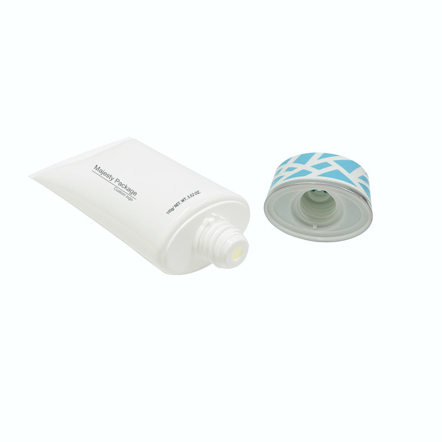 Tubes personnalisés emballage canne à sucre emballage cosmétique biodégradable crème pour les mains en plastique nettoyant pour le visage Tubes à presser avec couvercle torsadé