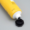 Tubes personnalisés en papier d'aluminium de 20 à 100g, pour crème pour les mains, emballage cosmétique doux pour protection solaire, nettoyant pour le visage