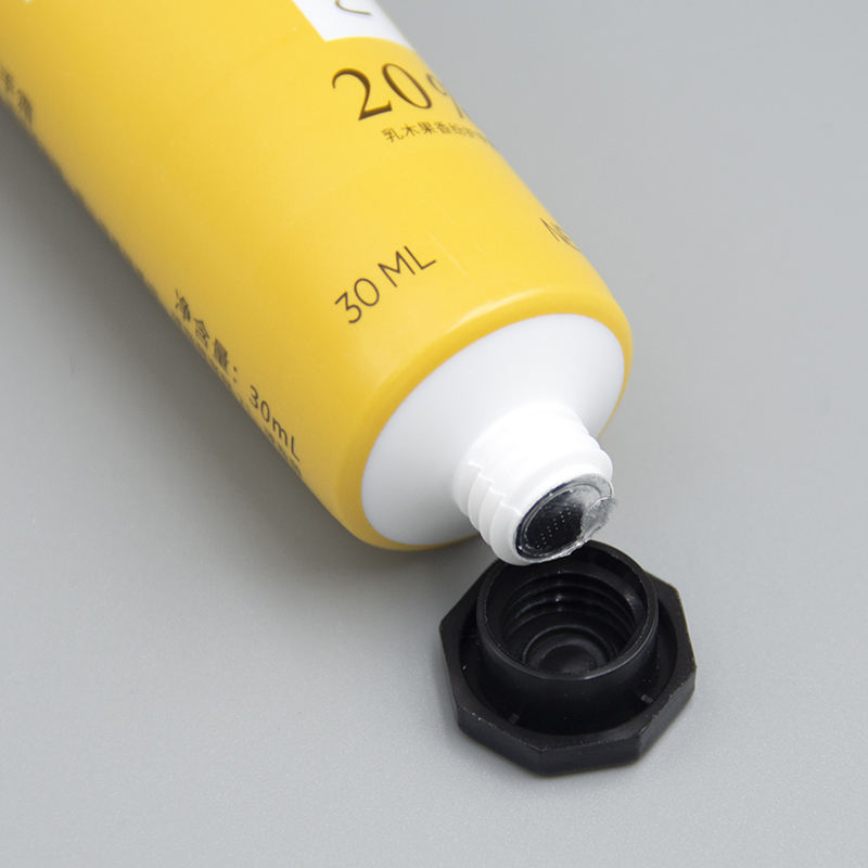 Tubes personnalisés en papier d'aluminium de 20 à 100g, pour crème pour les mains, emballage cosmétique doux pour protection solaire, nettoyant pour le visage