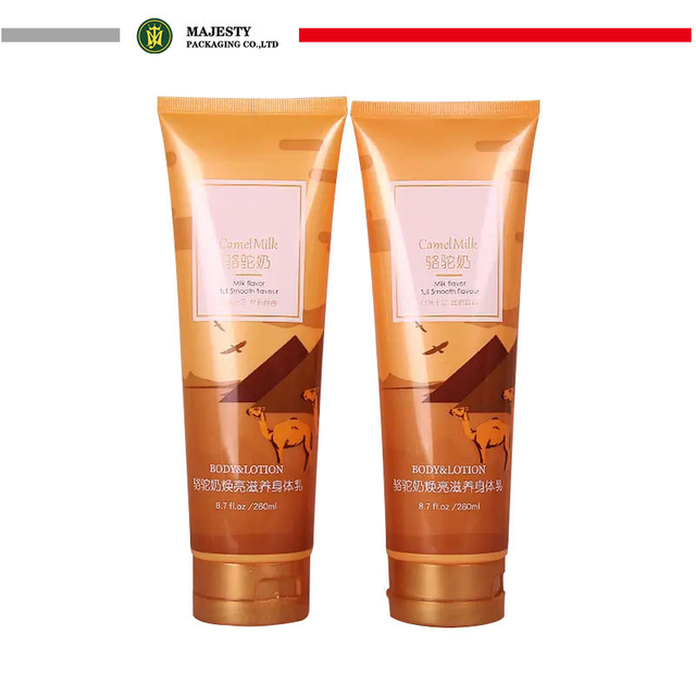 Nettoyant pour le visage vide écologique, tube à presser doux, emballage cosmétique vide personnalisé, crème de lotion pour 200ml 250ml, vente en gros