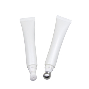 Tubes de brillant à lèvres vides personnalisés, Tubes à presser cosmétiques ronds de 10ml/20ml pour le maquillage, le brillant à lèvres et la crème pour les yeux