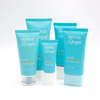 Tube comprestique en plastique souple sur mesure pour cosmétiques pour la crème pour le visage crème pour les mains Nettoyant Suncreen Flip Top Conception
