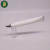 Tube en céramique de crème pour les yeux cométique personnalisé de 10 ml 15 ml 20 ml avec tête en alliage de zinc emballage en plastique vide pour usage cosmétique