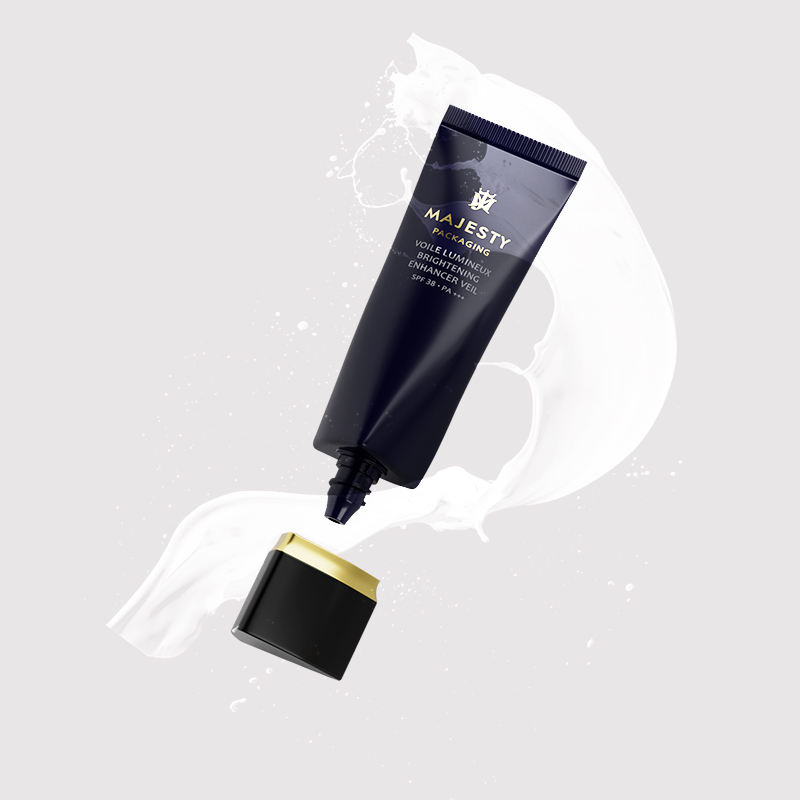 Tube à presser triangulaire personnalisé D30 D40 Mm, récipient de crème pour les mains, lavage du visage, emballage cosmétique, Tube vide d'extrusion
