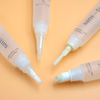Tubes vides de brillant à lèvres en plastique avec tête de brosse, récipient à presser cosmétique propre, emballage pour le maquillage et le soin des lèvres
