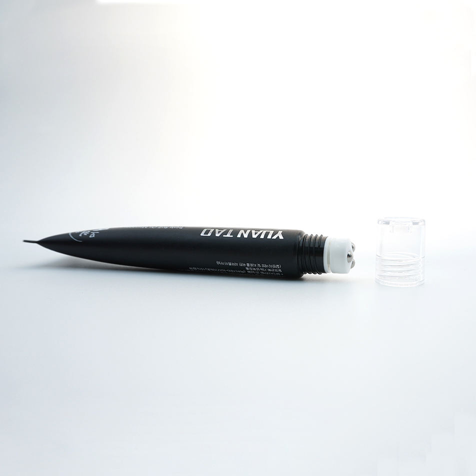 Applicateur de boule à roulettes en métal personnalisé PE, Tube vide de crème pour les yeux de 15ml 20ml pour crème de Massage, emballage de Tube de soins de la peau