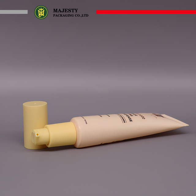 Tube de nettoyage du visage personnalisé, diamètre 30mm, vide, pompe sans air, applicateur, crème solaire, Lotion pour le corps, fond de teint BB crème, 15 ~ 70ml