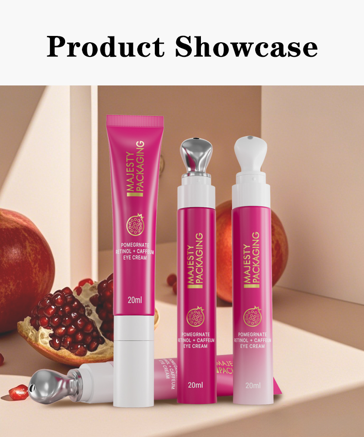 Personnalisé 15 ml Tube de crème pour les yeux électriques vide