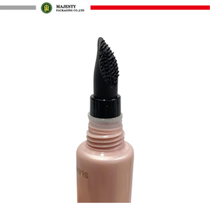 Tube de Mascara en plastique rond, emballage cosmétique en plastique, petit Tube rond vide pour le maquillage, 10ml, 15ml, 20ml