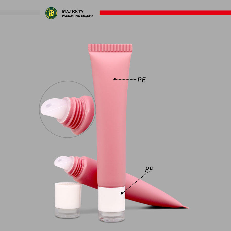 Tube vide en plastique pour rouge à lèvres, brillant à lèvres, PETG, bouchon à vis Transparent, Tube de 10ml, 15ml, 30ml, pour soins de la peau, emballage cosmétique