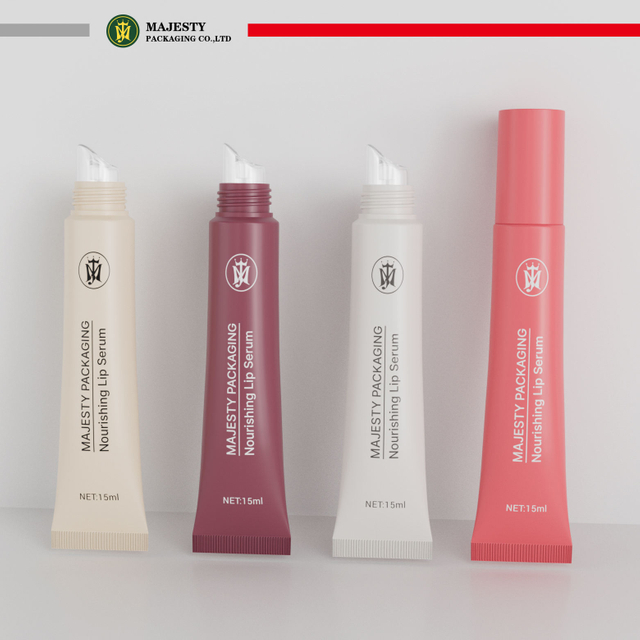 Tube PP de 19mm, 5ml, 10ml, 15ml, Tubes en plastique cosmétique avec applicateur en Silicone, bâton à lèvres, brillant à lèvres, prix direct d'usine