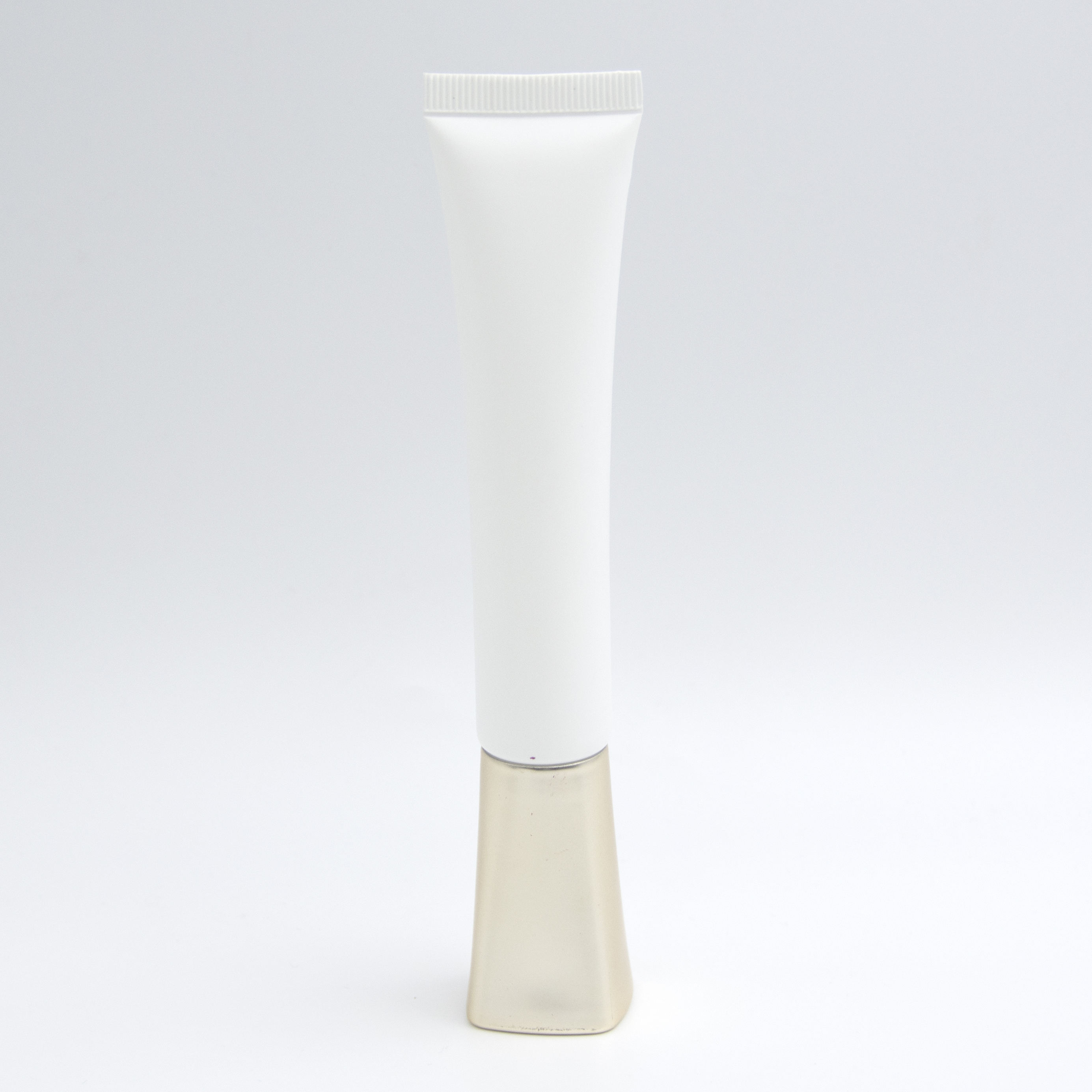 Tube de crème pour les yeux en plastique PE, petit Volume 10ml 20ml 30ml, avec applicateur de buse pointu, Tubes en plastique cosmétiques vides