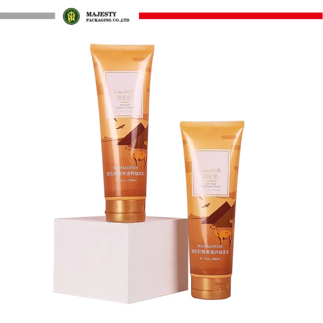 Tube d'emballage vide en plastique pour soins de la peau, Lotion pour le corps, Tube nettoyant pour le visage, grand Volume, 100ml, 150ml, 200ml