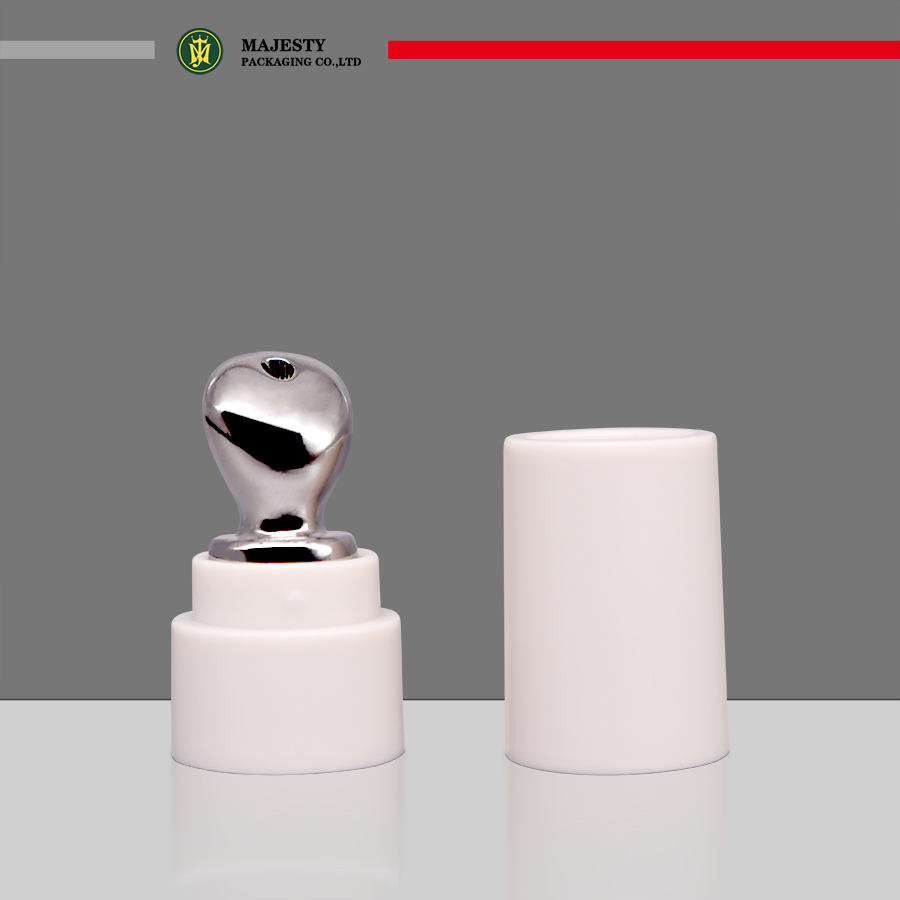 Tube de crème pour les yeux, Tube de brillant à lèvres à compression douce, diamètre de 19mm, applicateur en alliage de Zinc, capacité de 10 à 30ml, bouchon à vis pouvant être rempli par le haut