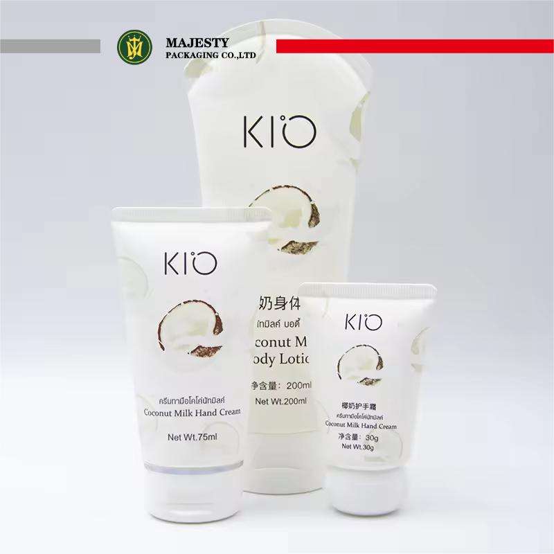 Tubes en plastique personnalisés pour soins de la peau, Lotion à presser pour nettoyant pour le visage, crème pour les mains, crème pour les yeux, protection solaire, cosmétiques, 30ML – 200ML