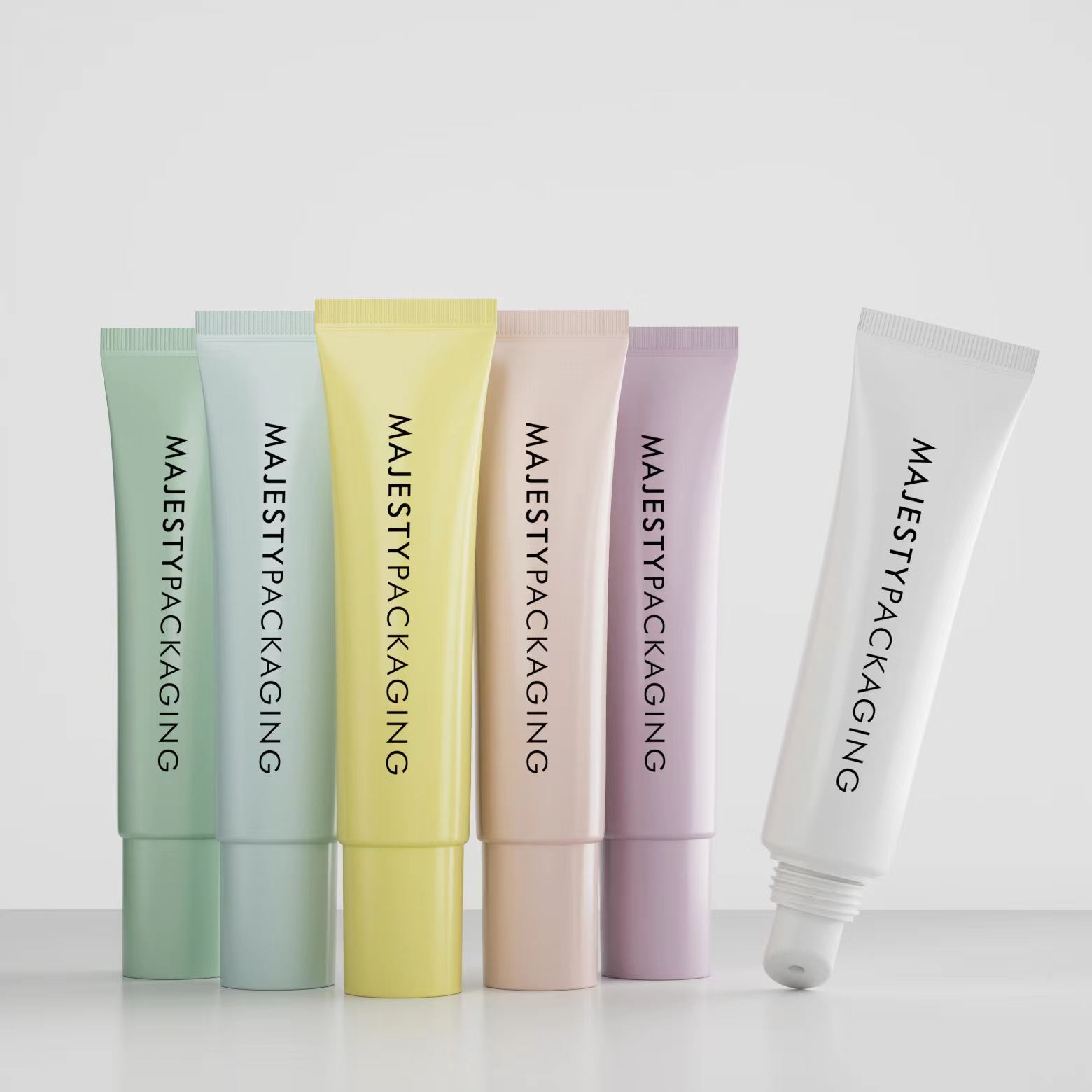 Emballage de Tube cosmétique en plastique Vibrant coloré emballage de Tube de rouge à lèvres baume à lèvres emballage de Tube de maquillage 10 ml 15 ml 30 ml