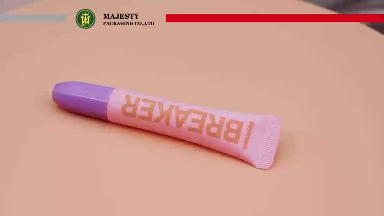 Tube vide en plastique PE, emballage de soins de la peau, Tube cosmétique, rouge à lèvres, baume à lèvres, Tube en plastique PE/ABL/PBL 10ml 20ml 30ml