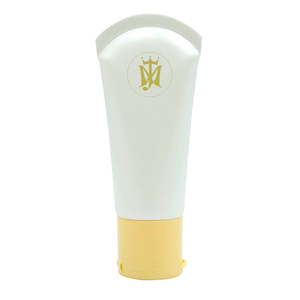 Tube cosmétique souple de tube de compression de lotion PE vide personnalisé avec dessus rabattable pour le lavage du visage et le masque de protection solaire, etc.