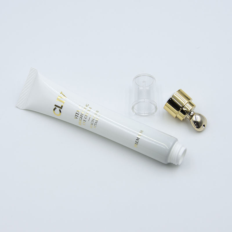 Tube d'emballage avec tête applicatrice vibrante, pour crème pour les yeux, rouge à lèvres, crème solaire et nettoyant, 10ml, 15ml, 20ml