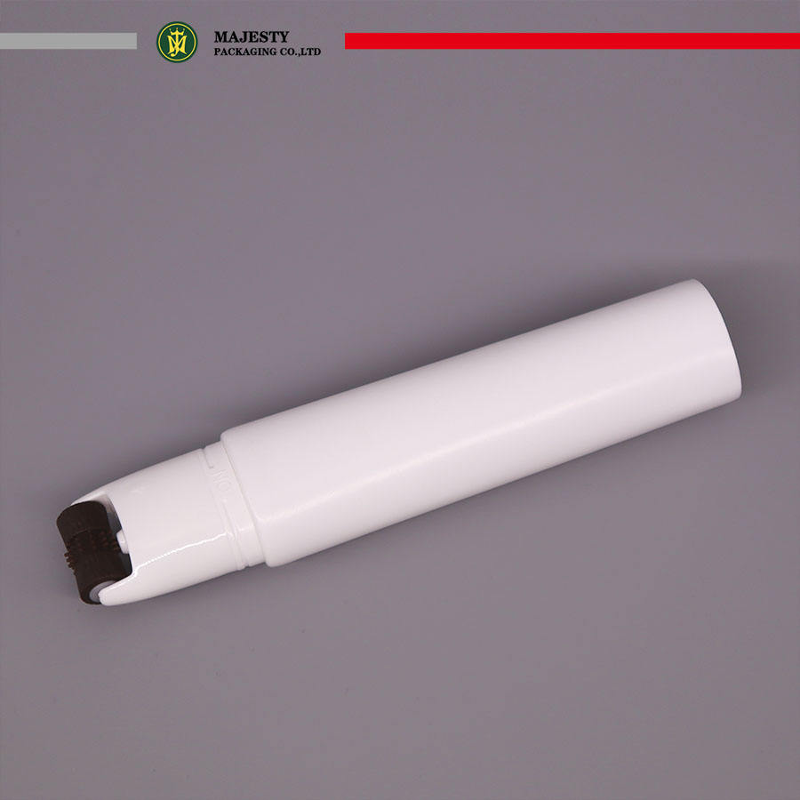 Applicateur de rouleau de Massage à interrupteur, Tube vide en plastique pour soins de la peau, emballage de cosmétiques, crème pour le visage, crème pour les yeux