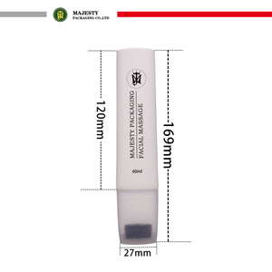 Applicateur de rouleau de Massage à interrupteur, Tube vide en plastique pour soins de la peau, emballage de cosmétiques, crème pour le visage, crème pour les yeux