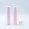 Tube à presser souple Transparent personnalisé à Double chambre, emballage extrudé Double PE, crème de soins pour la peau, protection solaire pour le visage, Lotion pour les yeux