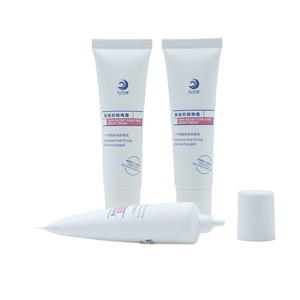 Tube à buse longue de 30g, emballage pour protection solaire pour le visage, shampoing, masque nettoyant, cosmétiques, Tube vide en plastique à presser souple, crème cosmétique pour les yeux