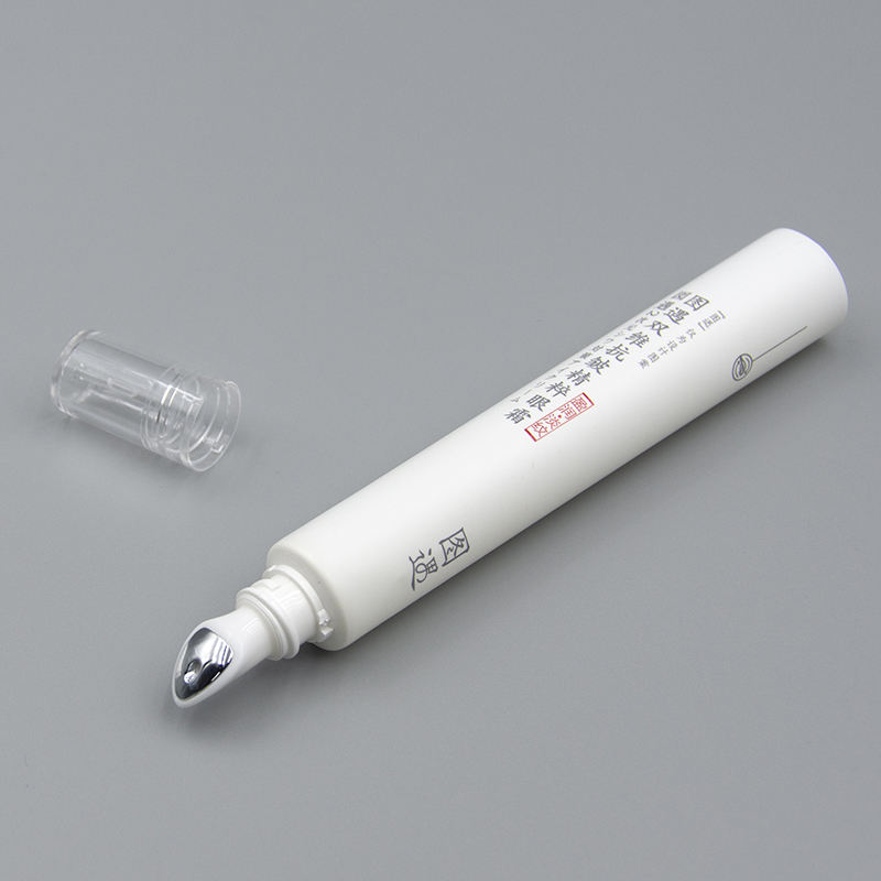 Emballage en tube PE souple blanc personnalisé pour cosmétiques, brillant à lèvres, rouge à lèvres, protection solaire, nettoyant, shampoing, masques faciaux