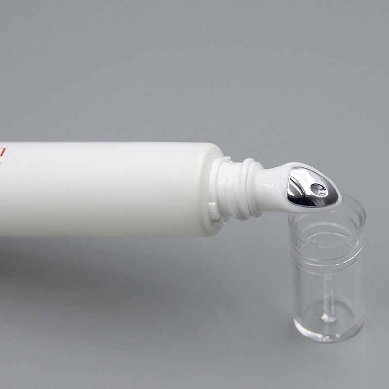 Emballage en tube PE souple blanc personnalisé pour cosmétiques, brillant à lèvres, rouge à lèvres, protection solaire, nettoyant, shampoing, masques faciaux