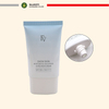 Tubes en plastique PE ovales plats OEM pour 20 ml 30 ml 50 ml, emballage à presser, bouchon à vis, crème solaire cosmétique, fond de teint BB crème